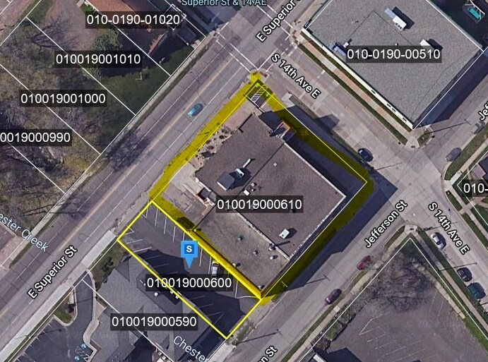 1330 E Superior St, Duluth, MN for lease - Plat Map - Image 3 of 3