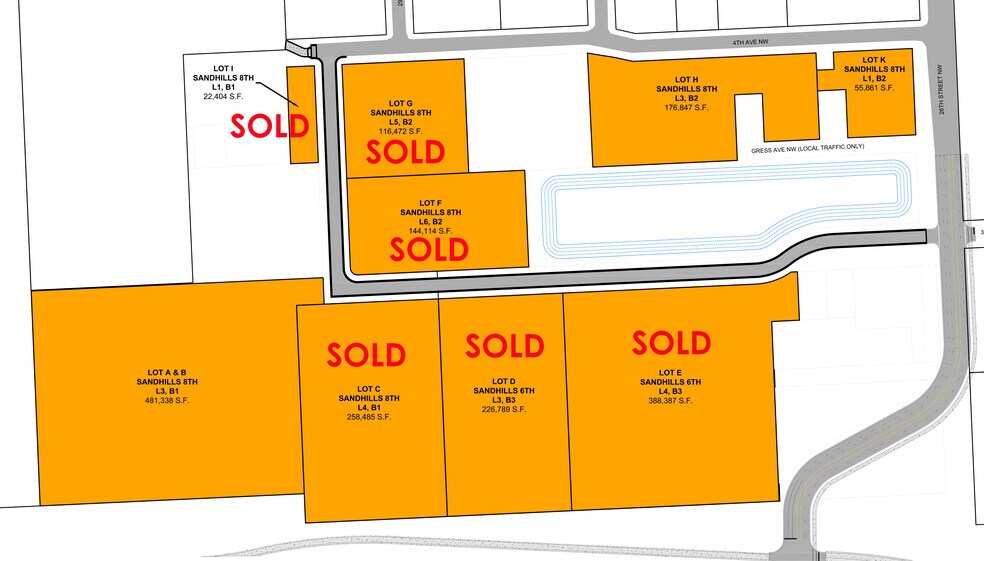 2651 4th NW Ave, West Fargo, ND à vendre - Plan cadastral - Image 3 de 7