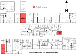 755 Highway 105, Palmer Lake, CO for lease Floor Plan- Image 1 of 1