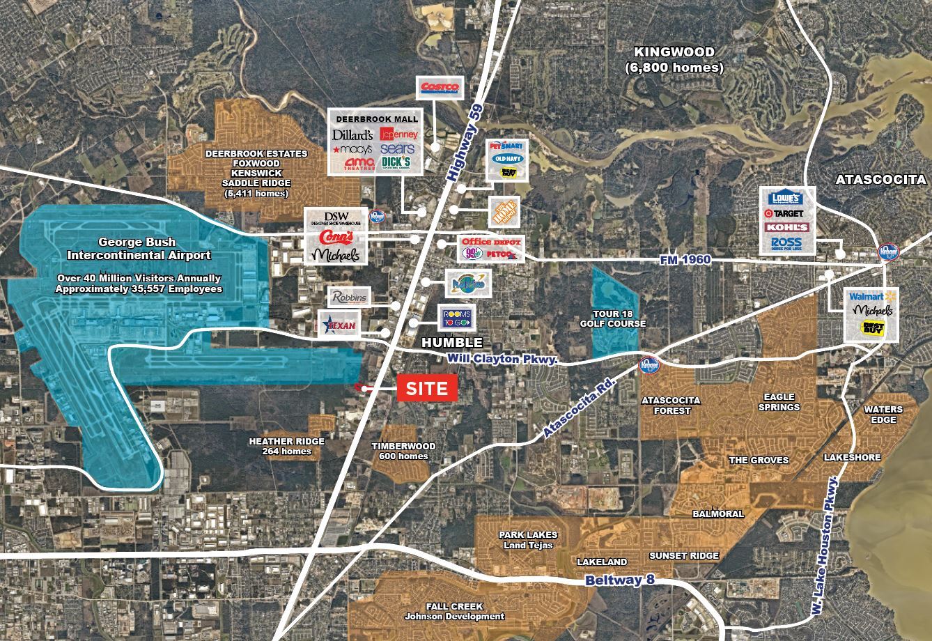 0 Eastex Fwy, Humble, TX for sale Aerial- Image 1 of 4