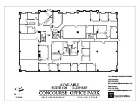 6350 LBJ Fwy, Dallas, TX for lease Floor Plan- Image 1 of 1