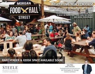 Plus de détails pour 411 W Morgan St, Raleigh, NC - Commerce de détail à louer