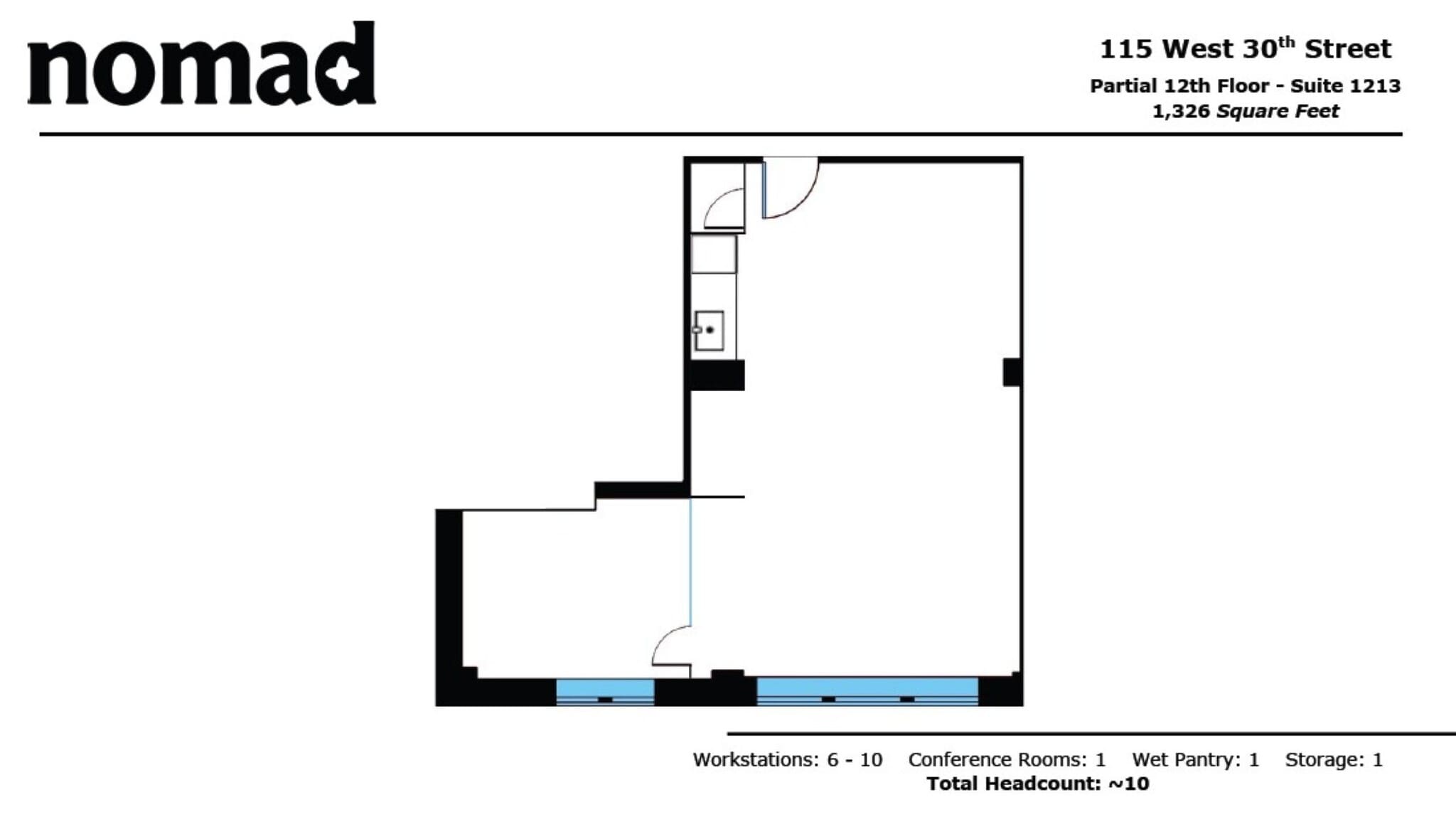 115-125 W 30th St, New York, NY à louer Plan d’étage- Image 1 de 6