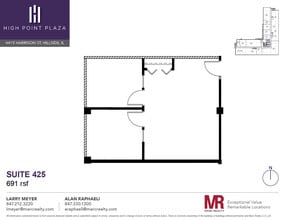4415 W Harrison St, Hillside, IL for lease Floor Plan- Image 1 of 1