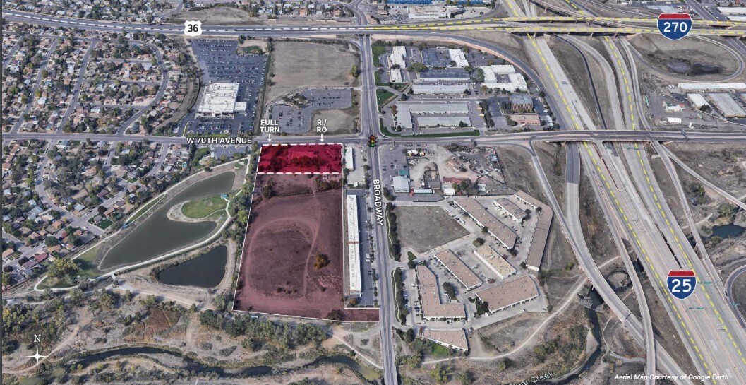 70th & Broadway - PAD SITES, Denver, CO for lease Building Photo- Image 1 of 2