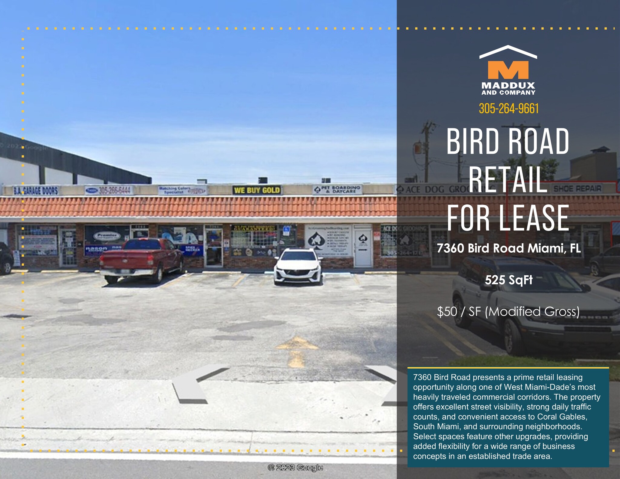 7360-7374 Bird Rd, Miami, FL for lease Interior Photo- Image 1 of 6