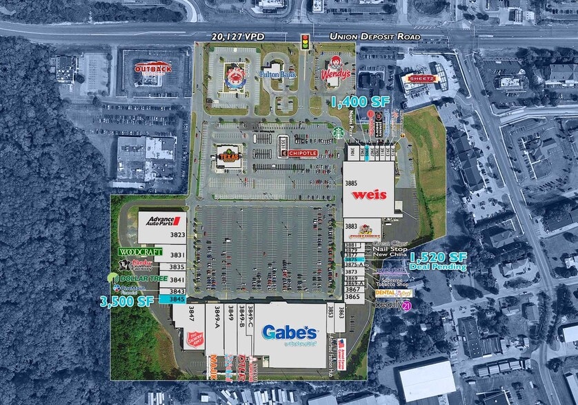 3819-3887 Union Deposit Rd, Harrisburg, PA for lease - Building Photo - Image 2 of 17