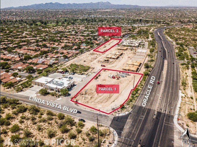 9795 N Oracle Rd, Oro Valley, AZ à vendre - Aérien - Image 3 de 4