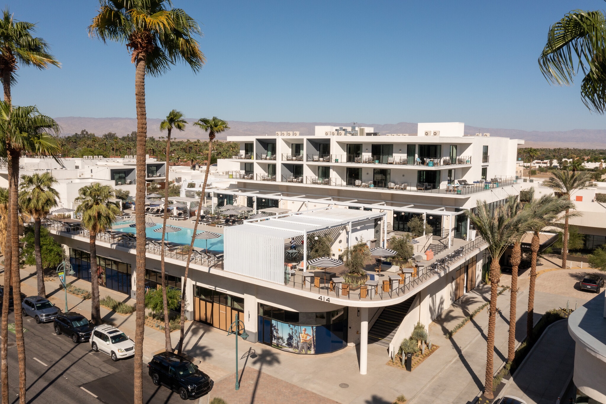 414 N Palm Canyon Dr, Palm Springs, CA for lease Primary Photo- Image 1 of 5
