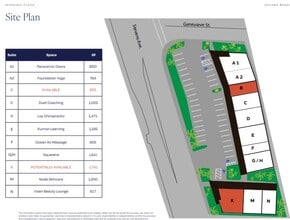 616 Stevens Ave, Solana Beach, CA à louer Plan de site- Image 1 de 1