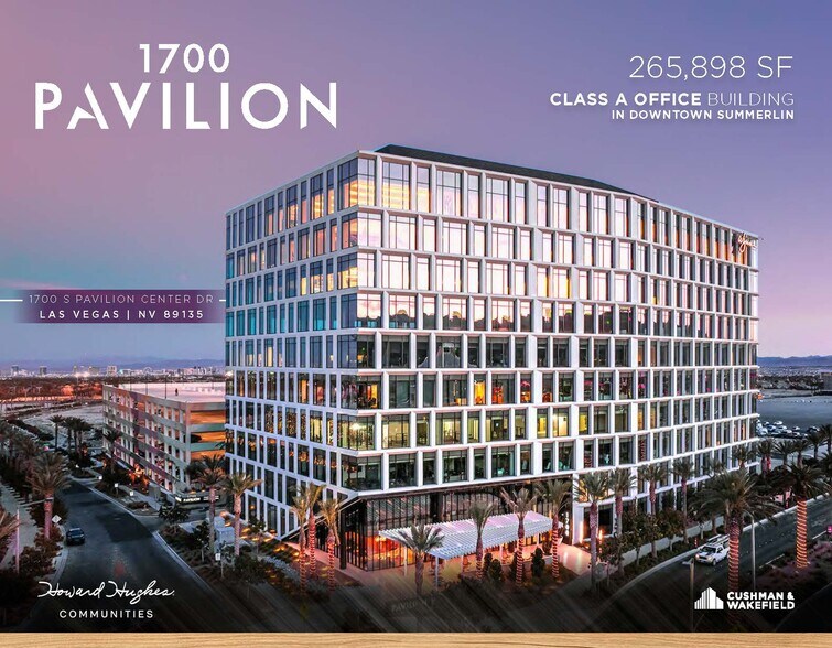 1700 Pavilion, Las Vegas, NV à louer - Photo du bâtiment - Image 1 de 16