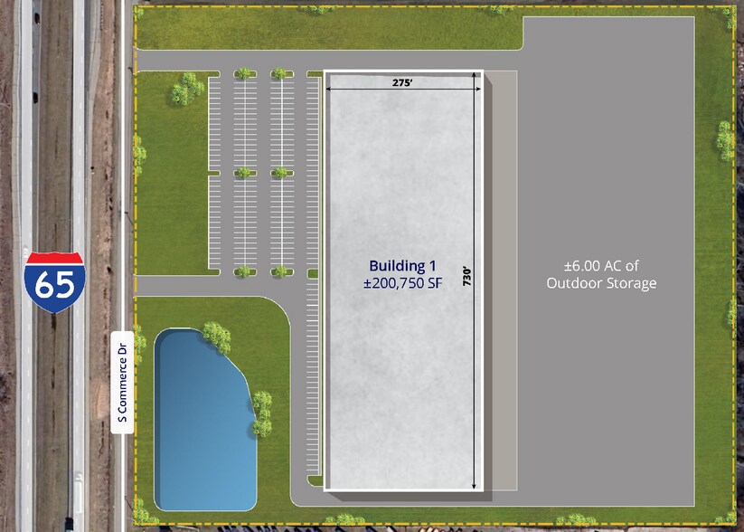 700 S Commerce Dr, Seymour, IN à louer - Photo du bâtiment - Image 2 de 4