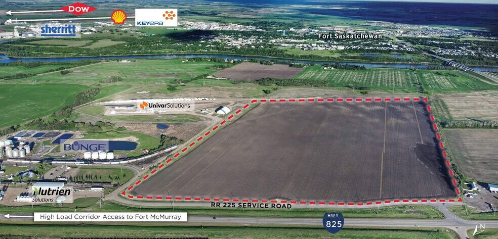 Highway 825, Sturgeon County, AB à vendre - Aérien - Image 2 de 2