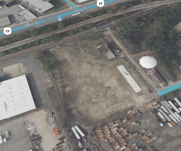 3056 Main St, East Point, GA à vendre - Aérien - Image 3 de 7