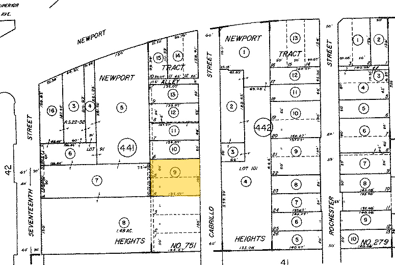 129 Cabrillo Ave, Costa Mesa, CA à louer - Plan cadastral - Image 3 de 3