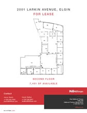 2001 Larkin Ave, Elgin, IL for lease Floor Plan- Image 1 of 6