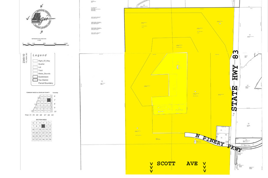 N State Hwy 83, Parker, CO à vendre - Plan cadastral - Image 1 de 1