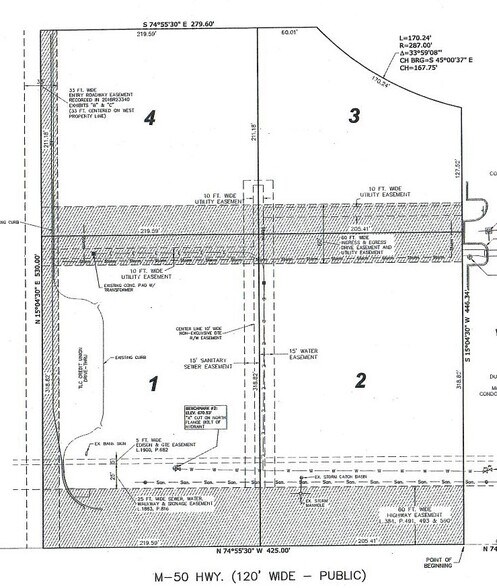 16488 Tecumseh St, Dundee, MI for sale - Site Plan - Image 2 of 5