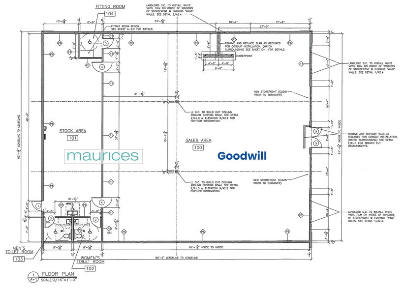 2010-2020 E 1st St, Pratt, KS for sale - Floor Plan - Image 2 of 3