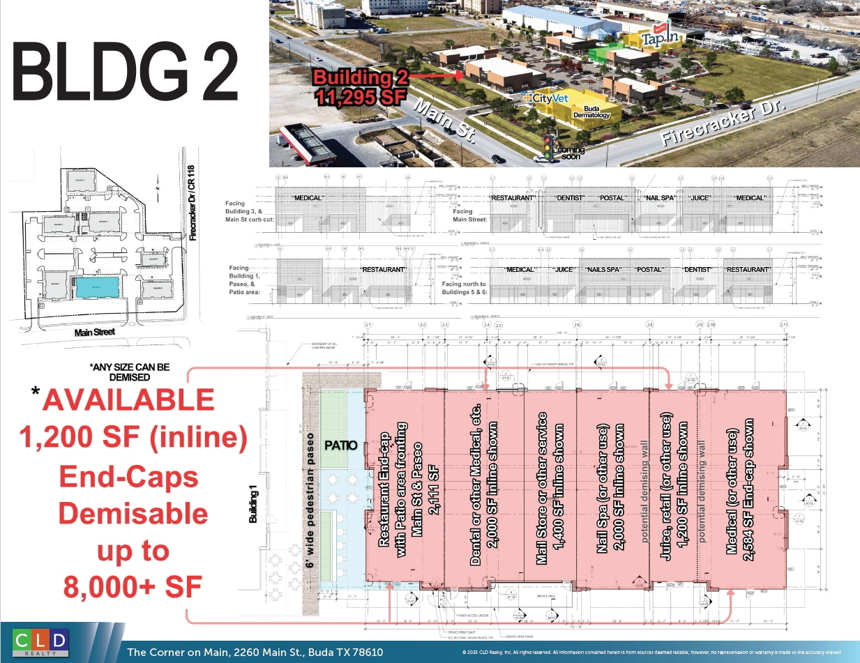 The Corner on Main, Buda, TX for lease Interior Photo- Image 1 of 1