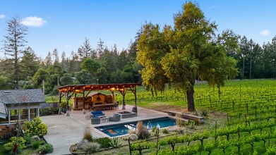 425 Cold Springs Rd, Angwin, CA - Aérien  Vue de la carte - Image1