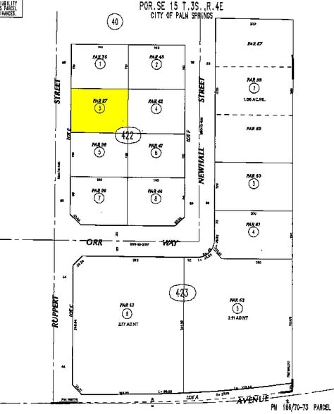 19392 Ruppert St, North Palm Springs, CA à vendre - Plan cadastral - Image 3 de 3