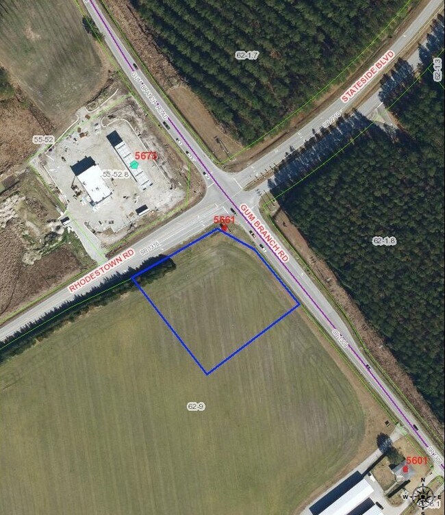More details for 5601 Gum Branch Rd, Jacksonville, NC - Land for Sale
