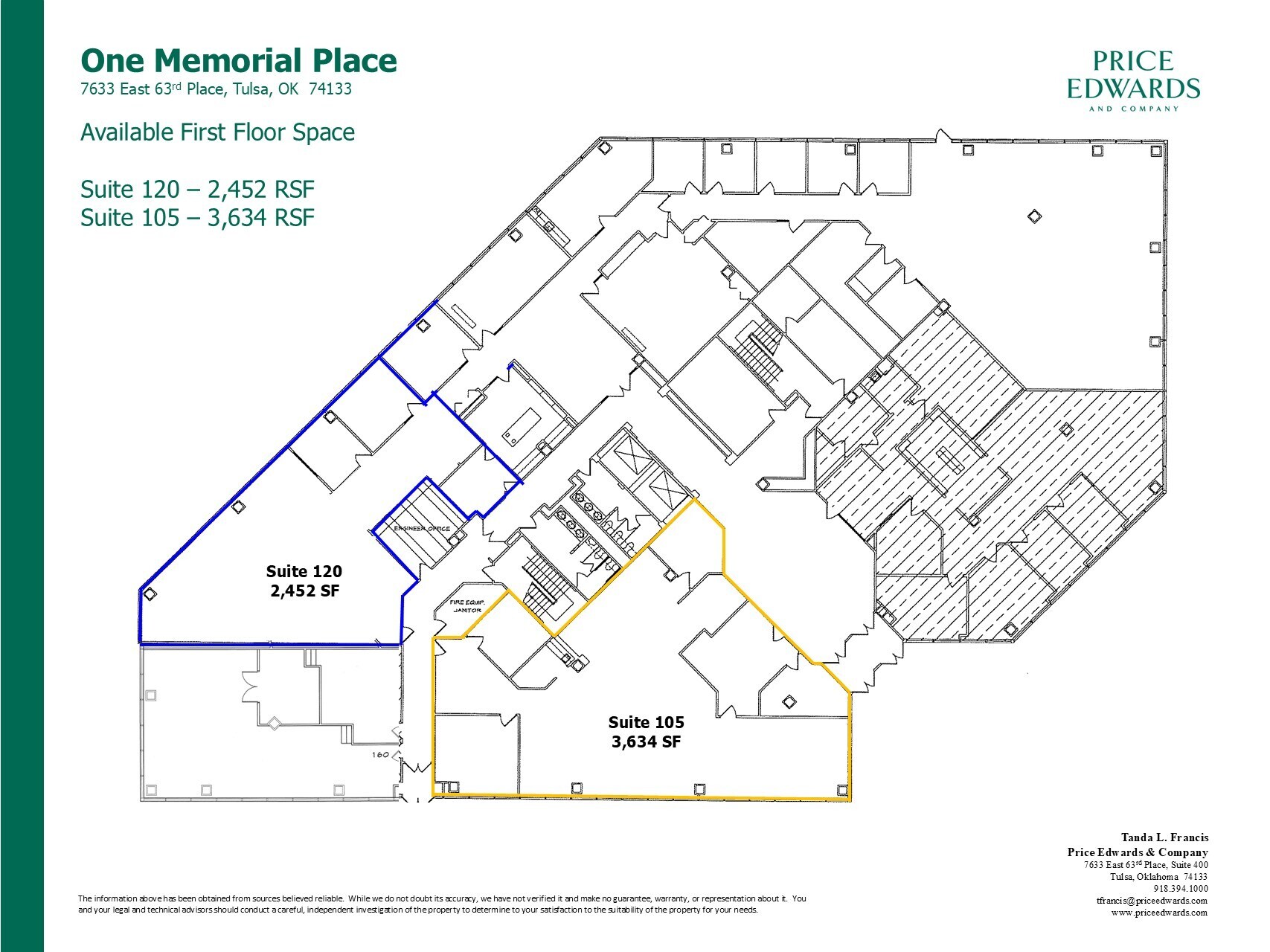 7633 E 63rd Pl, Tulsa, OK à louer Photo du bâtiment- Image 1 de 1