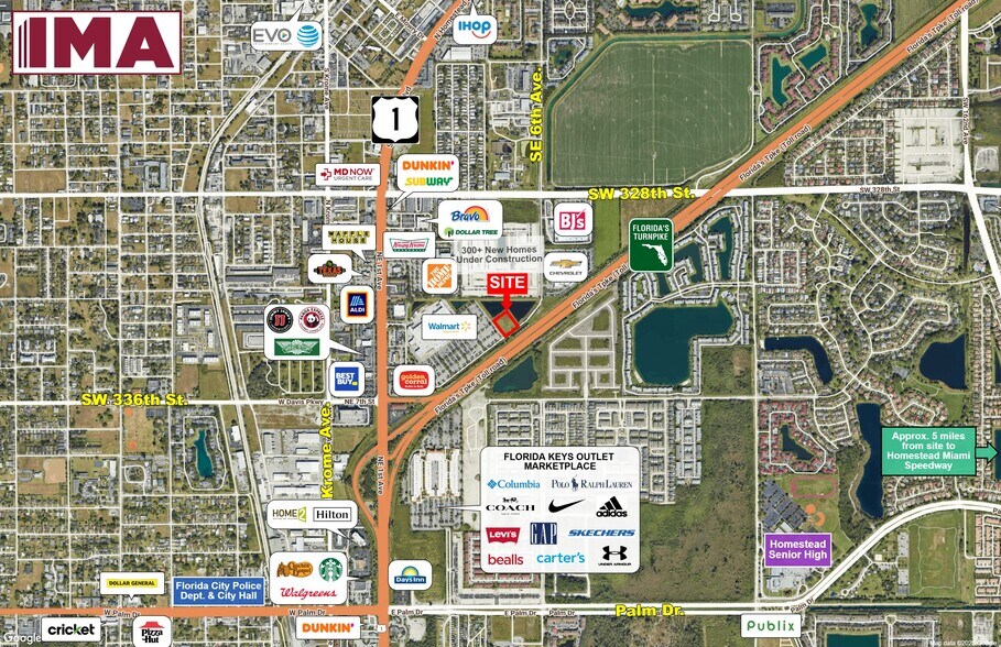 SE 6th Ave, Florida City, FL à vendre - Aérien - Image 2 de 2