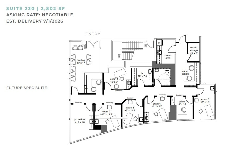 4520 Executive Dr, San Diego, CA for lease Floor Plan- Image 1 of 1