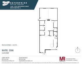 2255 Enterprise Dr, Westchester, IL for lease Floor Plan- Image 1 of 1