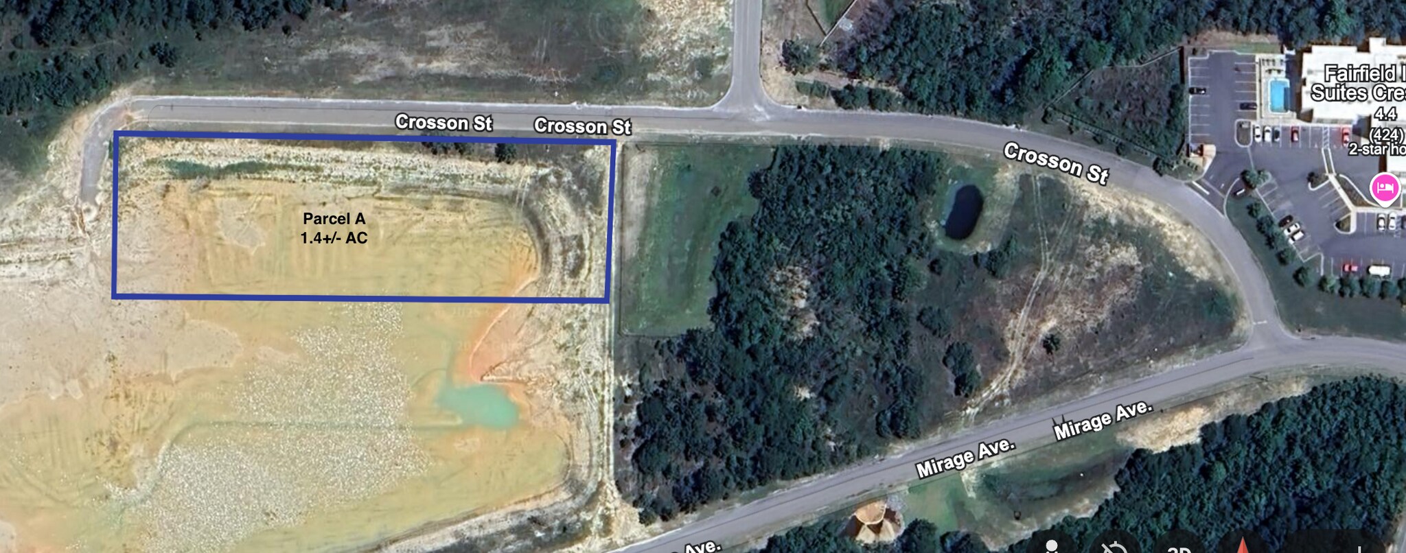 TBD TBD 1.4 +/- AC Crosson Street Mirage, Crestview, FL à vendre Photo principale- Image 1 de 6