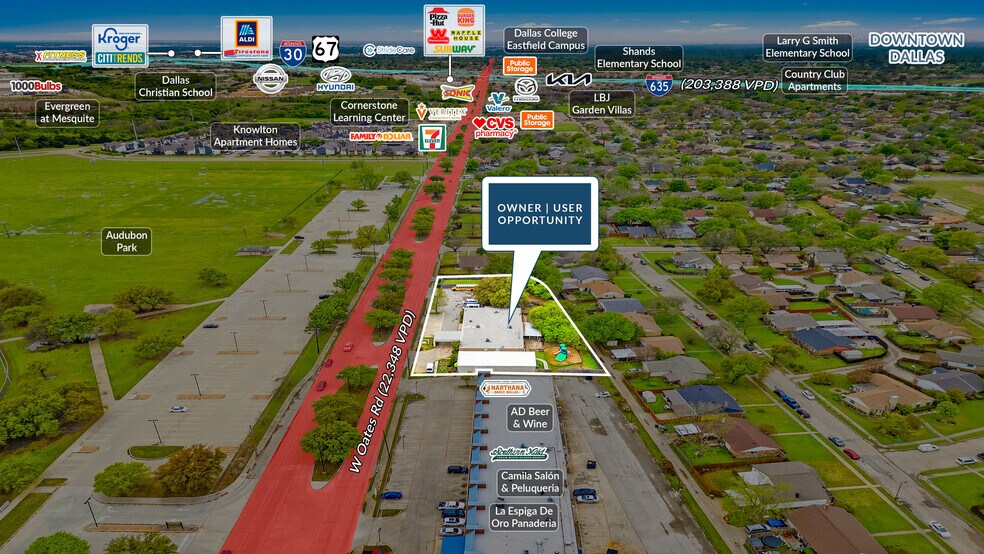 675 W Oates Rd, Garland, TX à vendre - Photo du bâtiment - Image 2 de 5