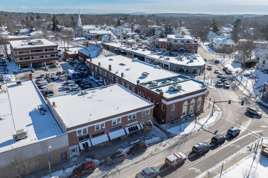 1492 Highland Ave, Needham, MA for lease - Aerial - Image 3 of 4