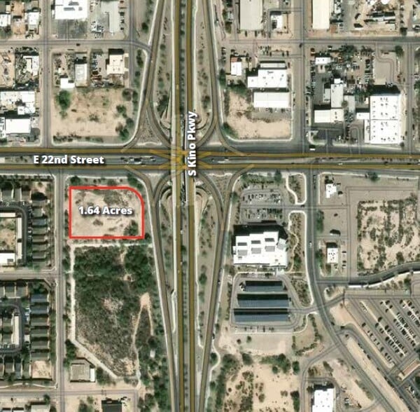 SWC Kino Pkwy & 22nd St, Tucson, AZ for sale - Aerial - Image 2 of 3