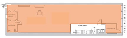 36 W 34th St, New York, NY for lease Floor Plan- Image 2 of 2