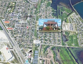 13402 S Buffalo Ave, Chicago, IL - Aérien  Vue de la carte