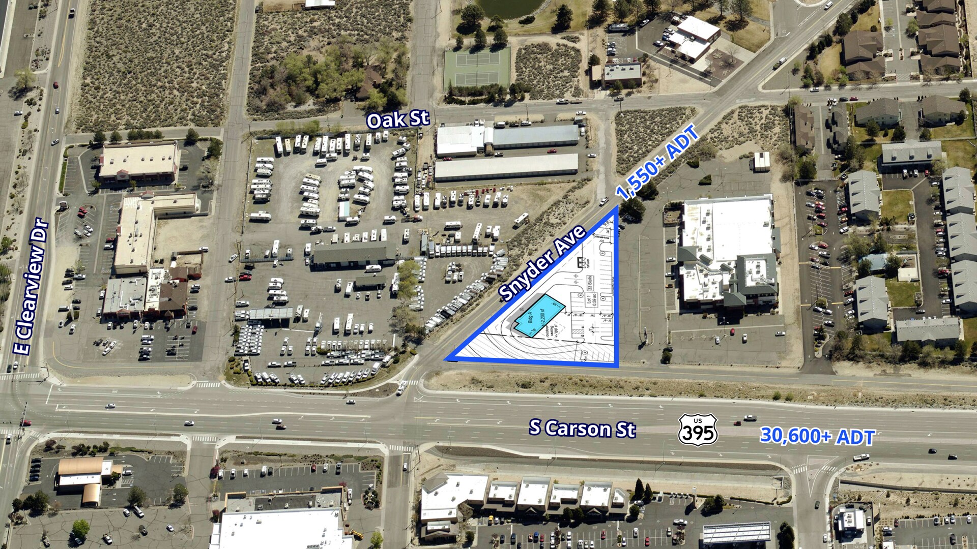 4555 S Carson St, Carson City, NV à louer Photo du bâtiment- Image 1 de 3