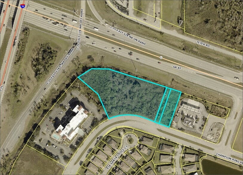 2570 Champion Ring Rd, Fort Myers, FL for sale - Plat Map - Image 2 of 2