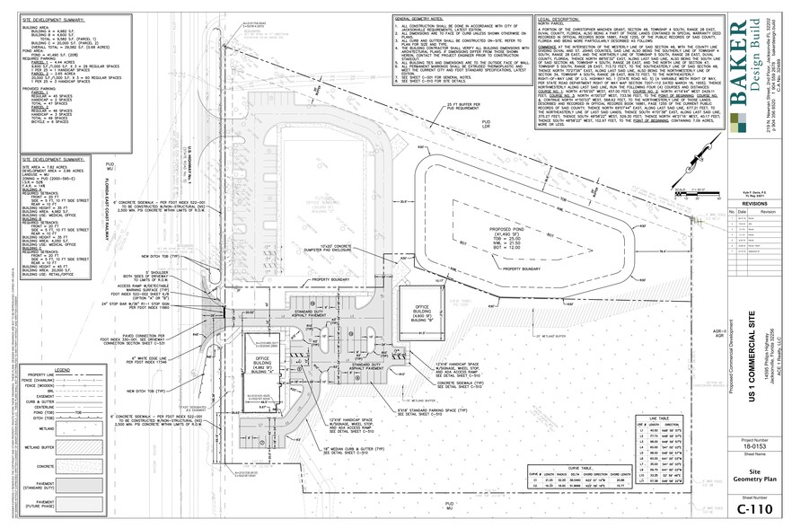 14595 Philips Hwy, Jacksonville, FL à vendre - Plan de site - Image 3 de 3