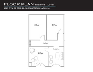 Plus de détails pour 8723 E Via de Commercio, Scottsdale, AZ - Bureau à louer