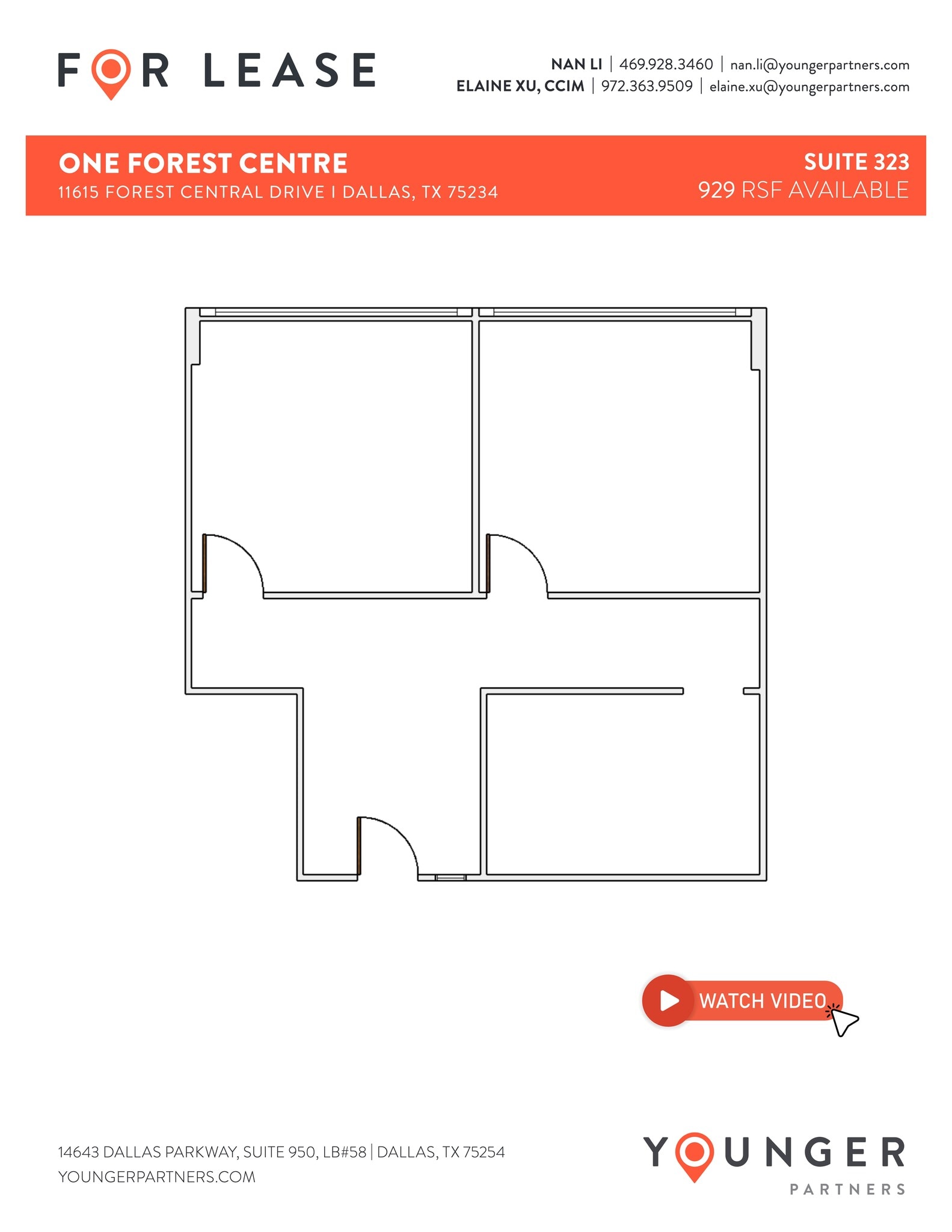 11615 Forest Central Dr, Dallas, TX à louer Plan de site- Image 1 de 4