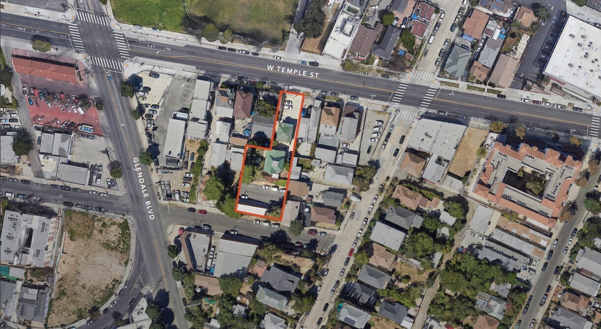 1518-1520 W Temple St, Los Angeles, CA à vendre Aérien- Image 1 de 3