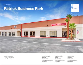 More details for 5148 W Patrick Ln, Las Vegas, NV - Industrial for Lease