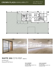 1500 SW 1st Ave, Portland, OR for lease Floor Plan- Image 1 of 5