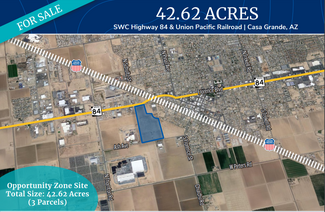 More details for SW Highway 84 & Union Pacific Railroad, Casa Grande, AZ - Land for Sale