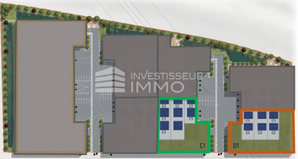 Flex in Tremblay-en-France for sale - Site Plan - Image 2 of 3
