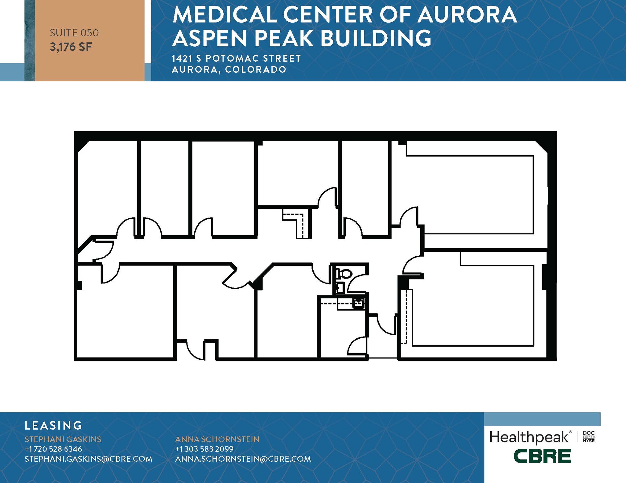 1411 S Potomac St, Aurora, CO for lease Floor Plan- Image 1 of 1