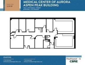 1411 S Potomac St, Aurora, CO for lease Floor Plan- Image 1 of 1