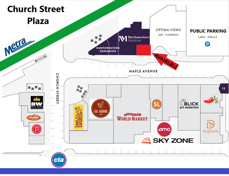 1700 Maple Ave, Evanston, IL à louer - Photo du bâtiment - Image 2 de 5